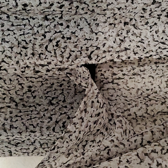 AX ARMANI EXCHANGE Sheer maxi over mini skirt`XS - Picture 7 of 7